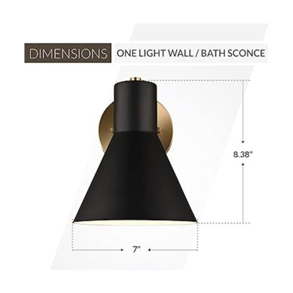Sea Gull Lighting 4141301848 Towner Aplique de pared y