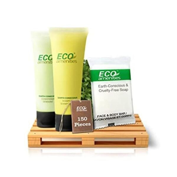 ECO Amenities Soap Shampoo Conditioner Mini Toiletries_1