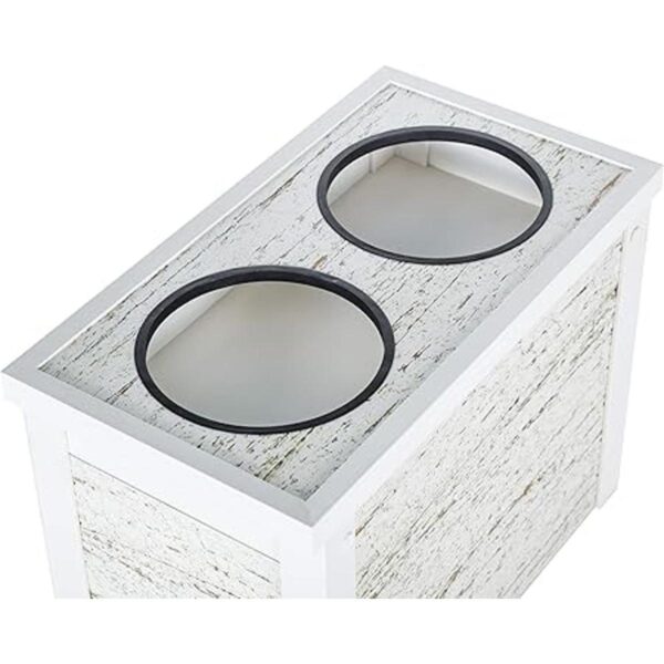 New Age Pet ECOFLEX Piedmont Cenador de 2 cuencos con