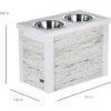 New Age Pet ECOFLEX Piedmont Cenador de 2 cuencos con