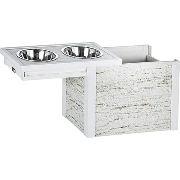 New Age Pet ECOFLEX Piedmont Cenador de 2 cuencos con