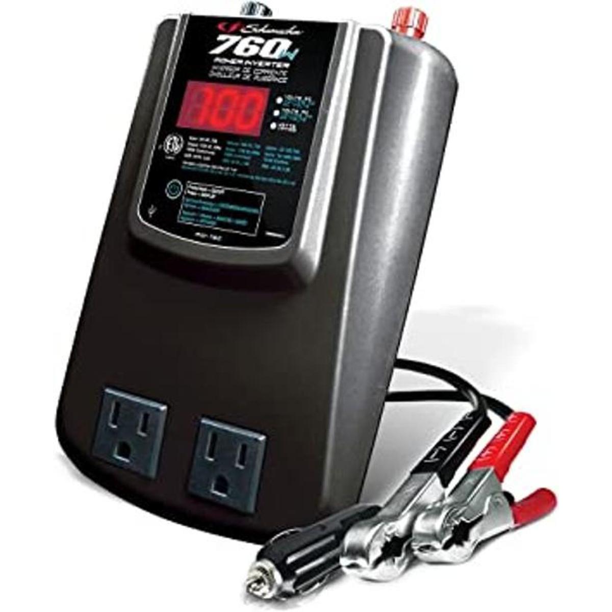Inversor de corriente con pantalla digital de 760 W