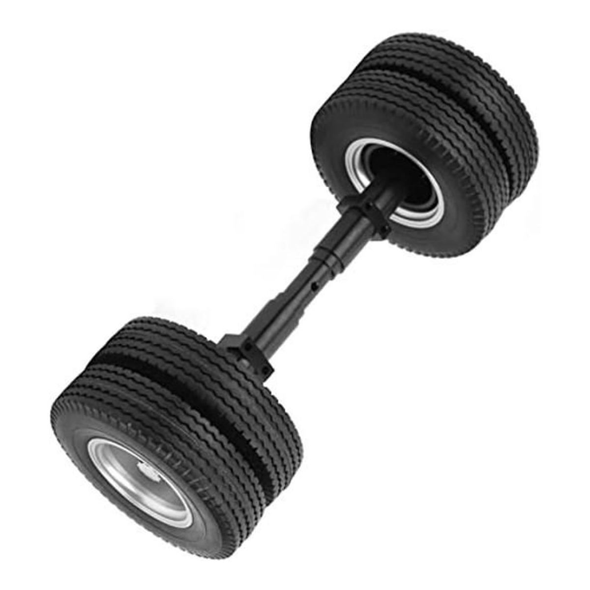 Alomejor Neumático de eje trasero RC RC Neumático no