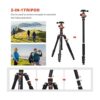 GEEKOTO Trípode DSLR de 58 pulgadas trípode de cámara_5