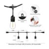 Cadena de luces LED impermeables de 120 pies para_3