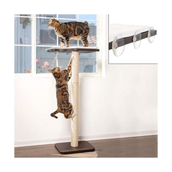 PetFusion Ultimate Percha trepadora para ventana de gato_1