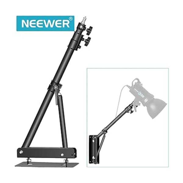 Neewer Brazo triangular de montaje en pared para anillo de_2