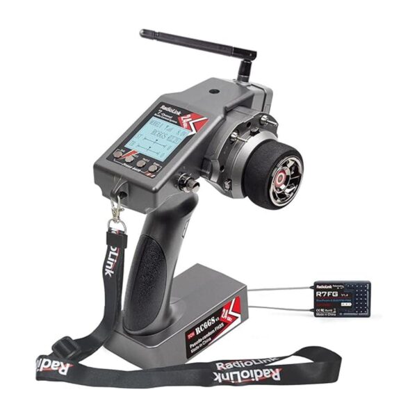 Radiolink RC6GS V3 Transmisor RC de 7 canales de 2.4 GHz_1