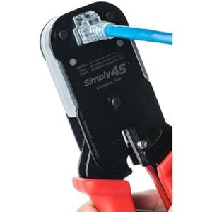 Simply45 Herramienta de crimpado RJ45 de paso para_2