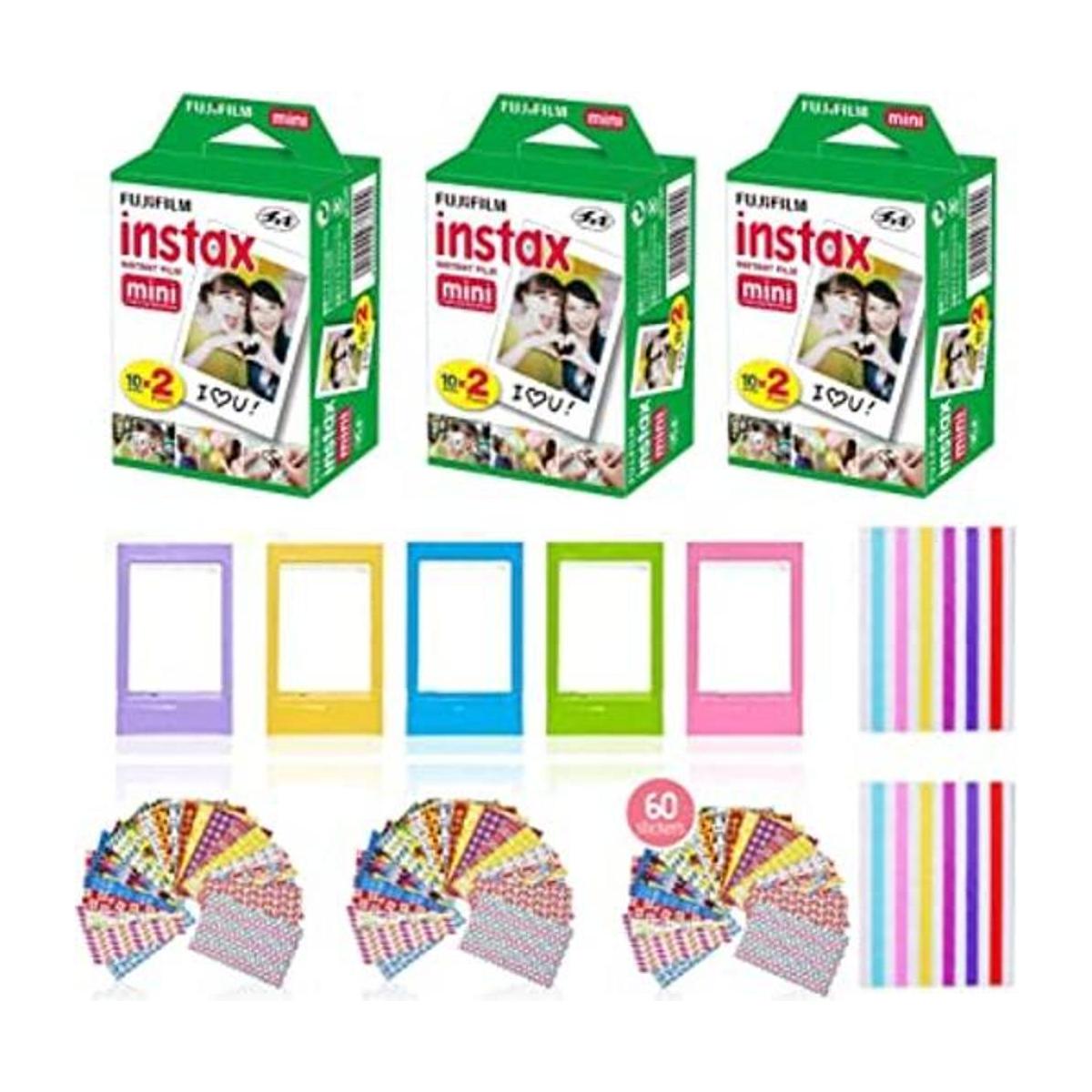 Fujifilm Instax Mini Película instantánea 3 unidades 60