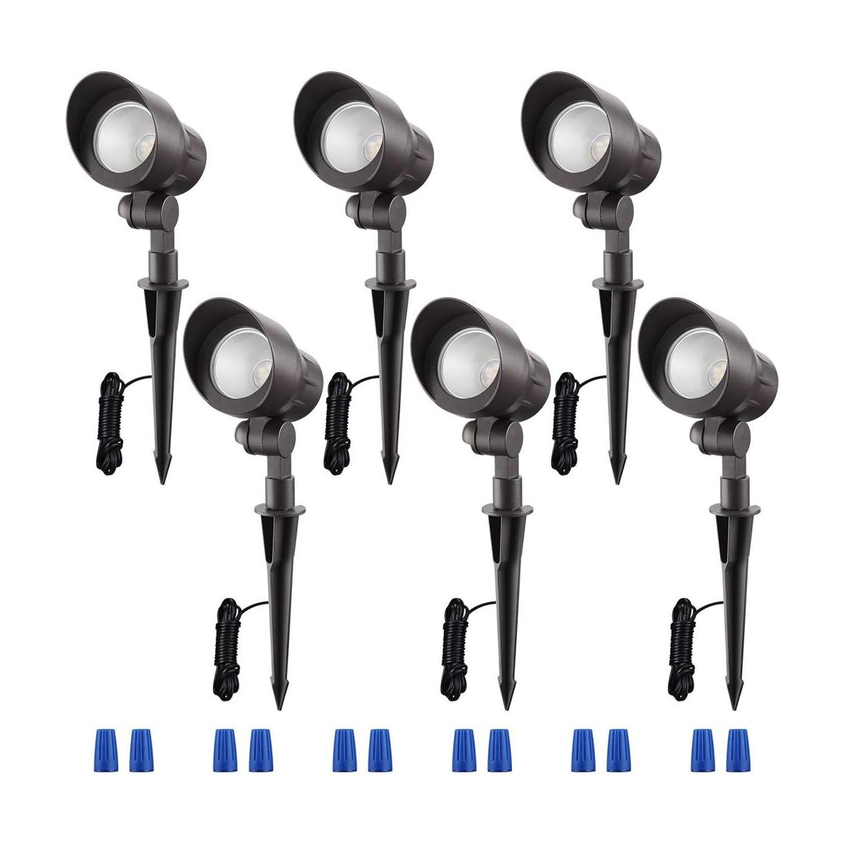 LEONLITE Low Voltage LED Landscape Spotlight 12V ACDC