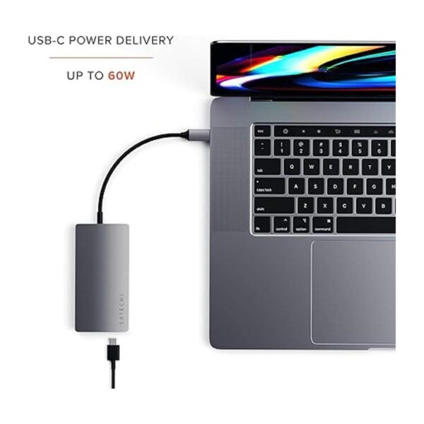 Satechi Adaptador multipuerto de aluminio V2 HDMI 4K 60_4