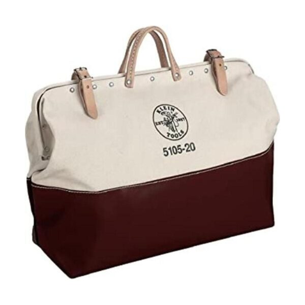 Klein Tools 510520 Bolsa de herramientas de lona de fondo_1