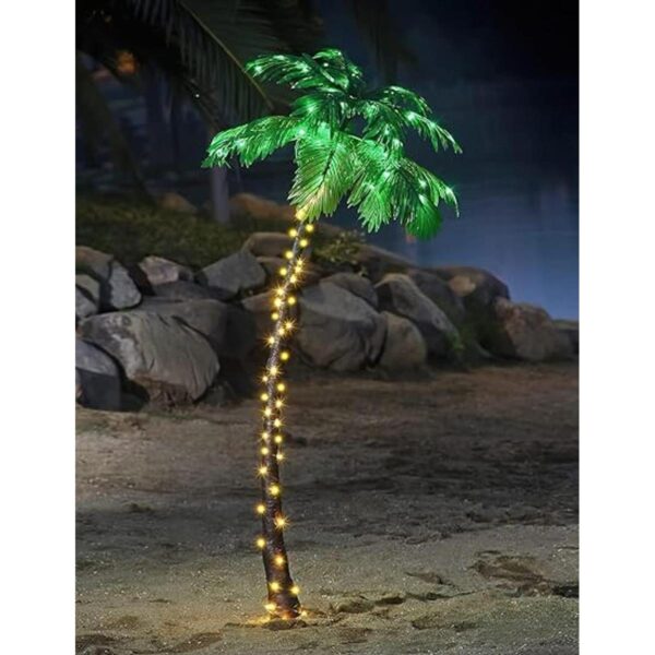 Lightshare Palmera iluminada artificial de 5 pies 56_1