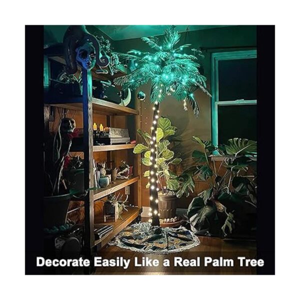 Lightshare Palmera iluminada artificial de 5 pies 56_6