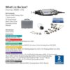 Dremel Kit de herramientas giratorias de velocidad variable_2