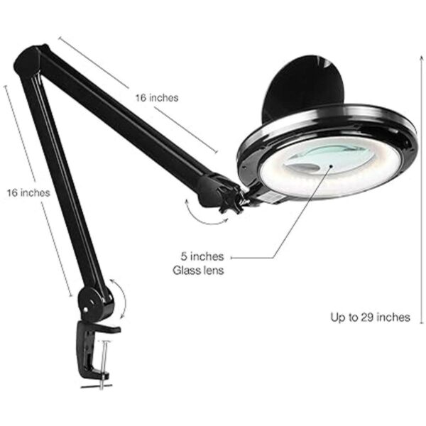 Brightech LightView Pro lámpara con lupa y luz LED_2