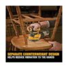 DEWALT Kit de lijadora roto orbital aleatoria DWE6421K 5_6