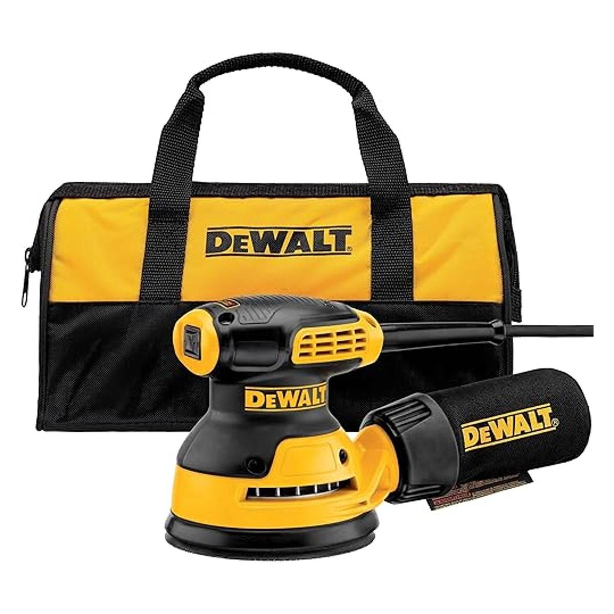 DEWALT Kit de lijadora roto orbital aleatoria DWE6421K 5