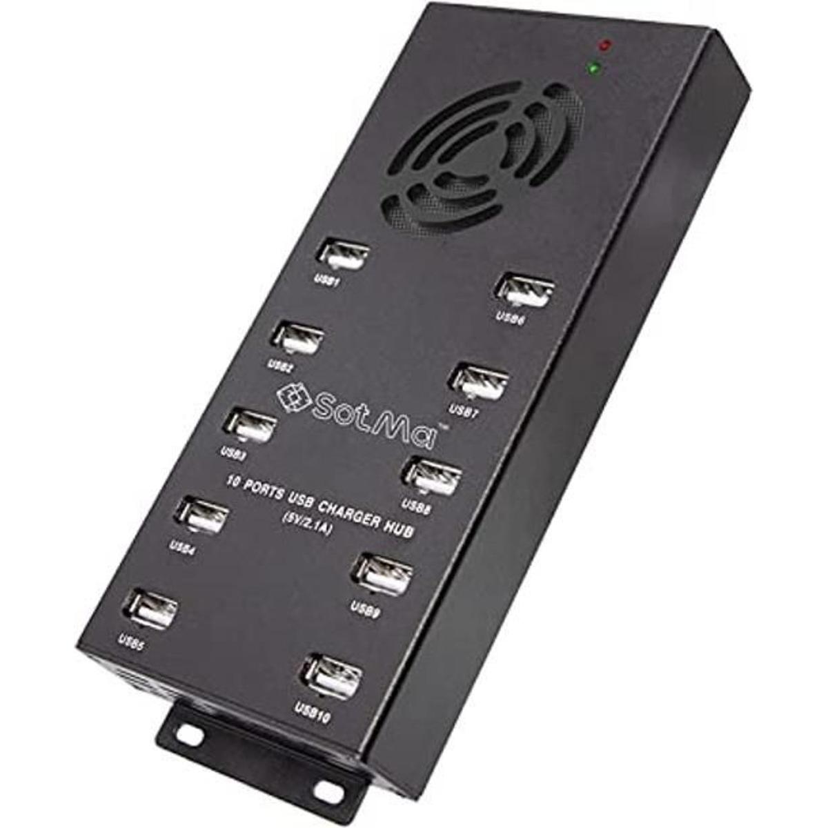 Hub USB 2.0 de diseño premium protección multiseguridad