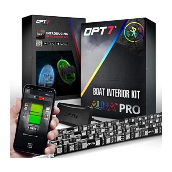OPT7 Aura PRO Kit de iluminación LED Bluetooth de 4 piezas_1