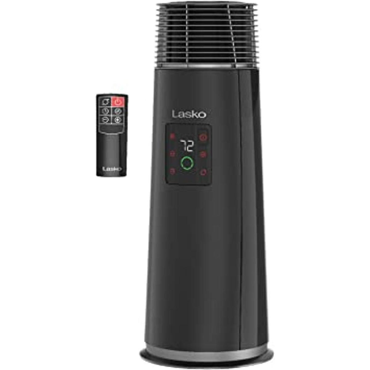 Lasko Calentador oscilante de torre de cerámica de 360