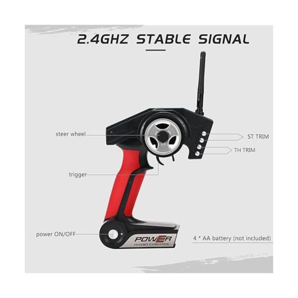 GoolRC WLtoys K969 RC Coche escala 128 2.4 GHz coche de