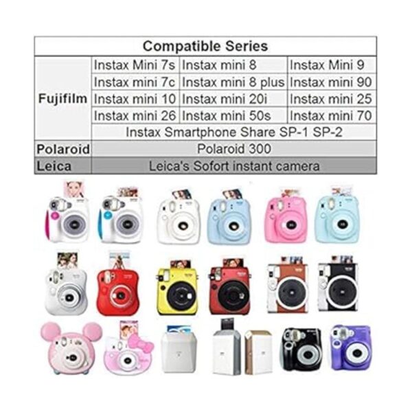 Fujifilm Instax Mini película instantánea blanca 80 hojas_6
