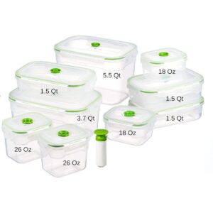 Lasting Freshness Juego de recipientes de almacenamiento_1