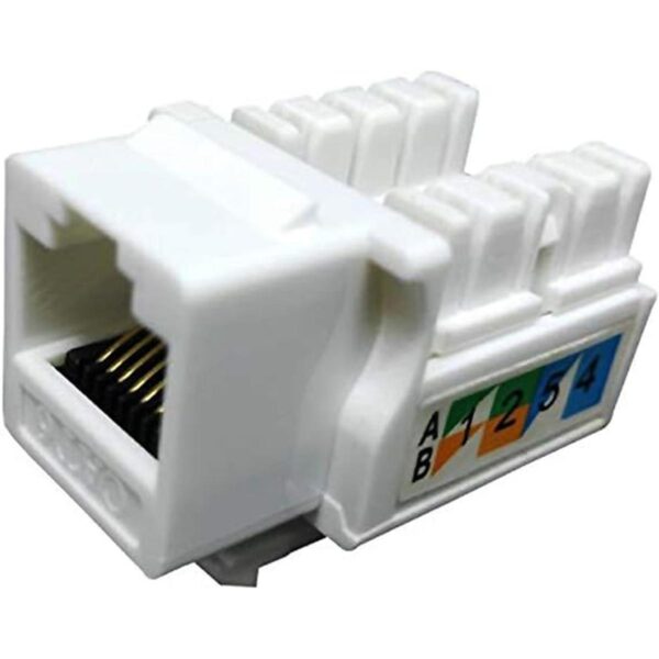 Paquete de 100 conectores Keystone Cat6 Listado UL_4