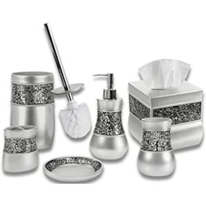Creative Scents Juego de accesorios decorativos de baño_1