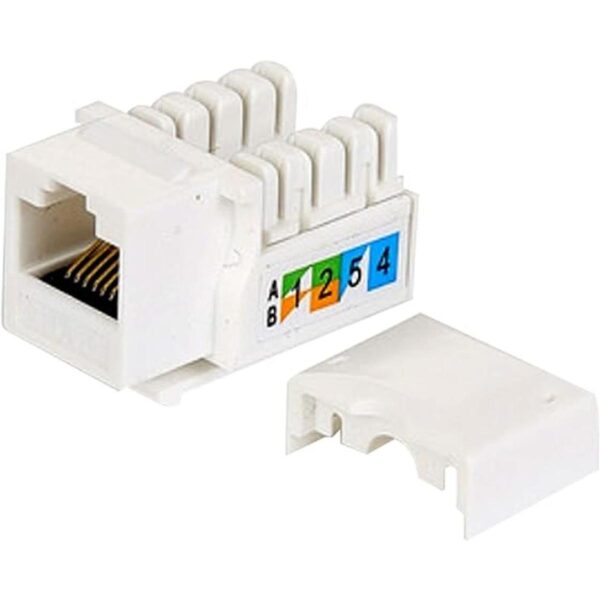 Paquete de 100 conectores Keystone Cat6 Listado UL_3