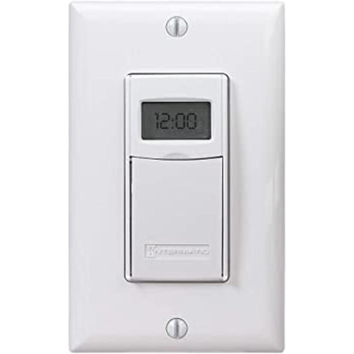 Intermatic EI600WC Decorator Digital InWall Temporizador