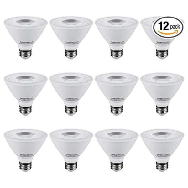 TORCHSTAR Paquete de 12 bombillas LED PAR30 de cuello_1