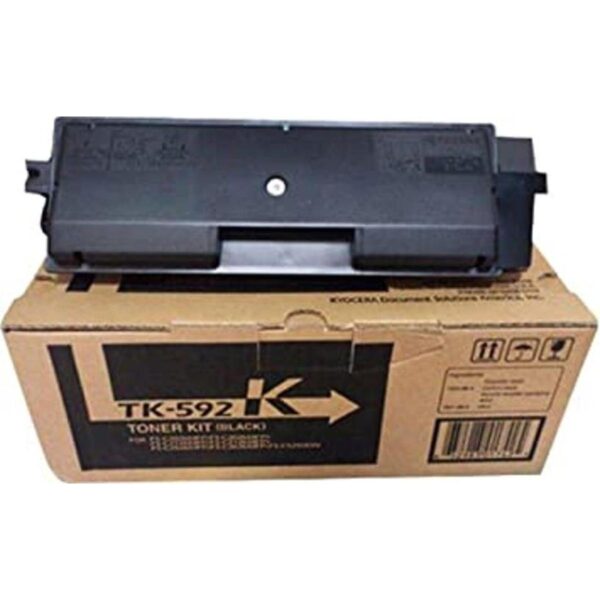 Kyocera TK592 K Black Toner para su uso en fsc2026mfp_1