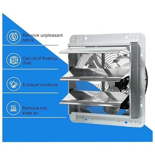 KEN BROWN Ventilador de escape variable de 12 pulgadas