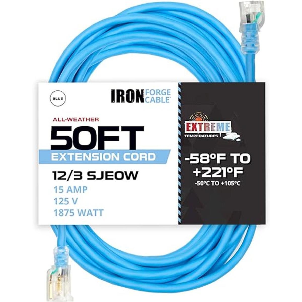 Cable de extensión para todo tipo de clima de 50 pies se