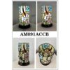 Lámpara decorativa estilo Tiffany de 10 pulgadas de alto_5