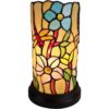 Lámpara decorativa estilo Tiffany de 10 pulgadas de alto_1