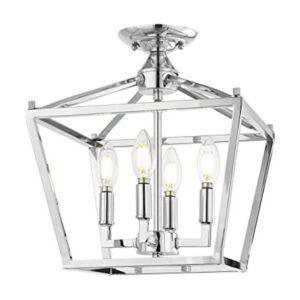 JONATHAN Y JYL7610C Plains Mini farol de hierro con 4_1