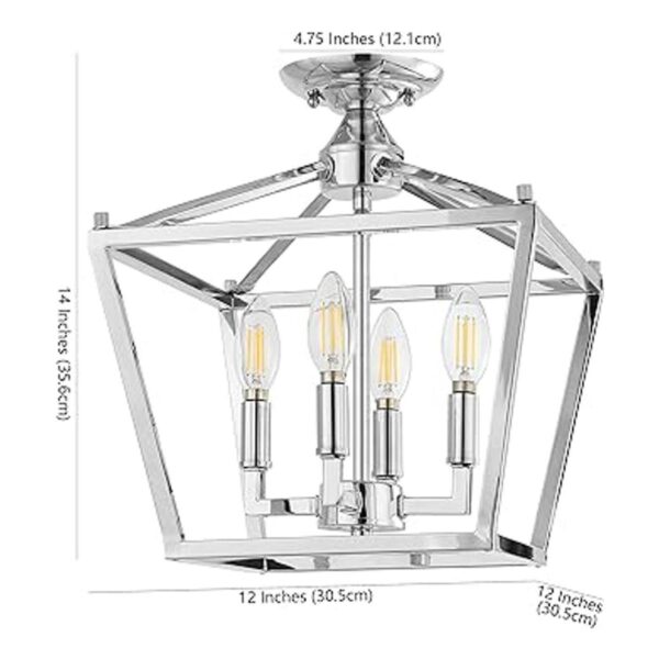 JONATHAN Y JYL7610C Plains Mini farol de hierro con 4_5