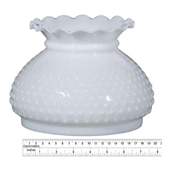 BP Lamp Pantalla de cristal con carcasa blanca de 7_2