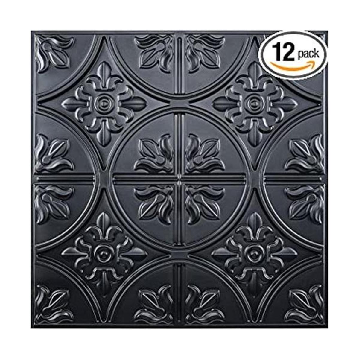 Art3d Azulejos de techo abatibles de 2 x 2 pulgadas panel