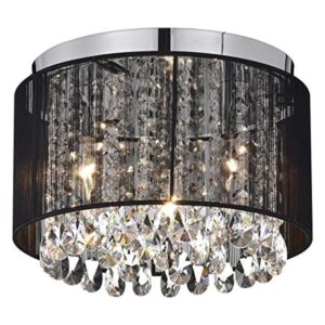 Candelabro negro pequeño de montaje empotrado lámpara de_1