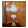 BP Lamp Pantalla de cristal con carcasa blanca de 7_4