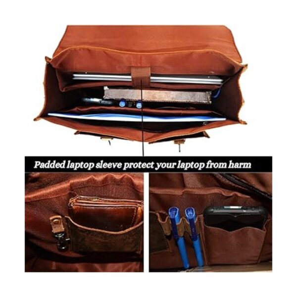 Satchel Fable Bolso bandolera de piel para ordenador_4