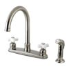 Kingston Brass FB7798PXSP Victorian Grifo de cocina 8.0_1