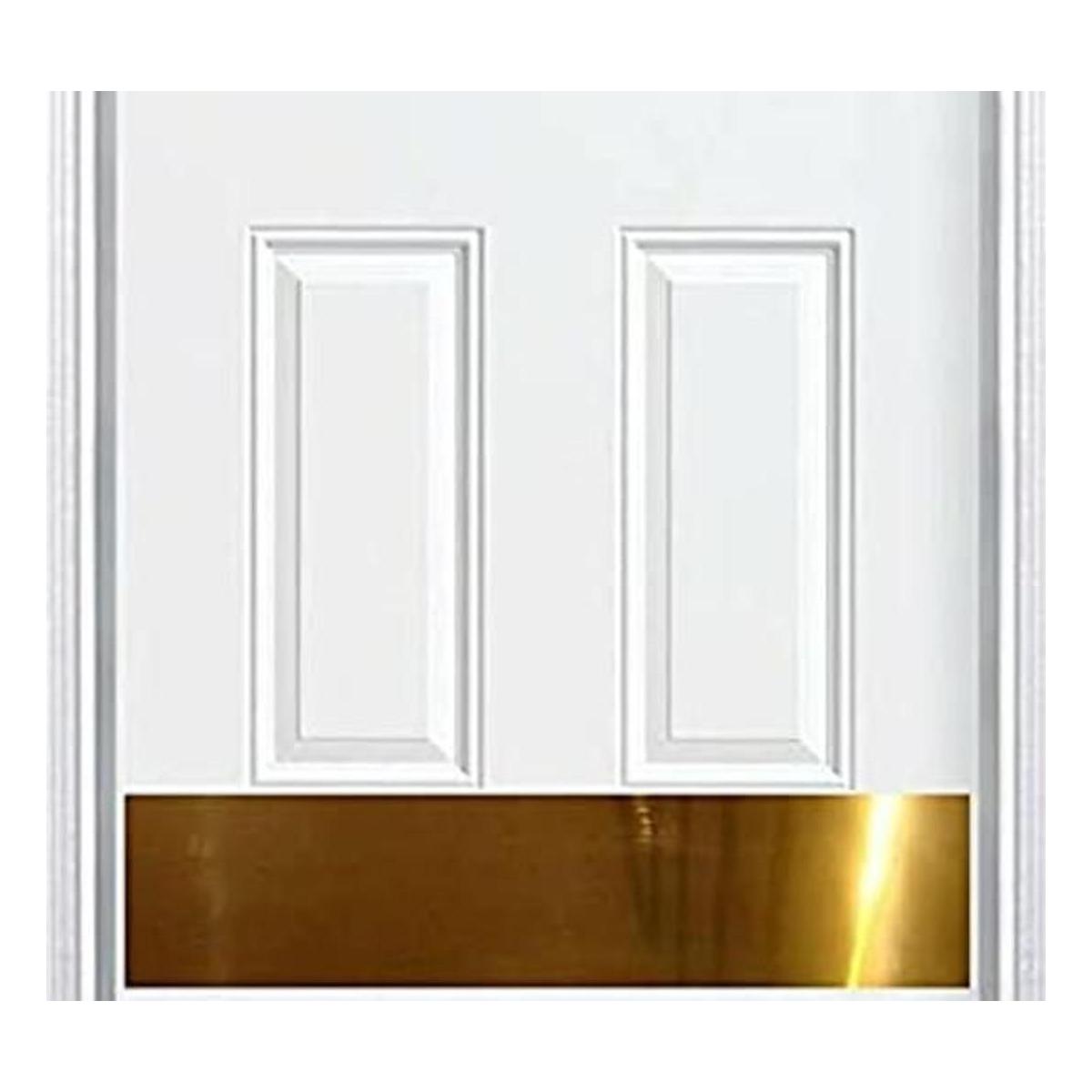 Deck the Door Decor Placa de puerta Aluminio anodizado