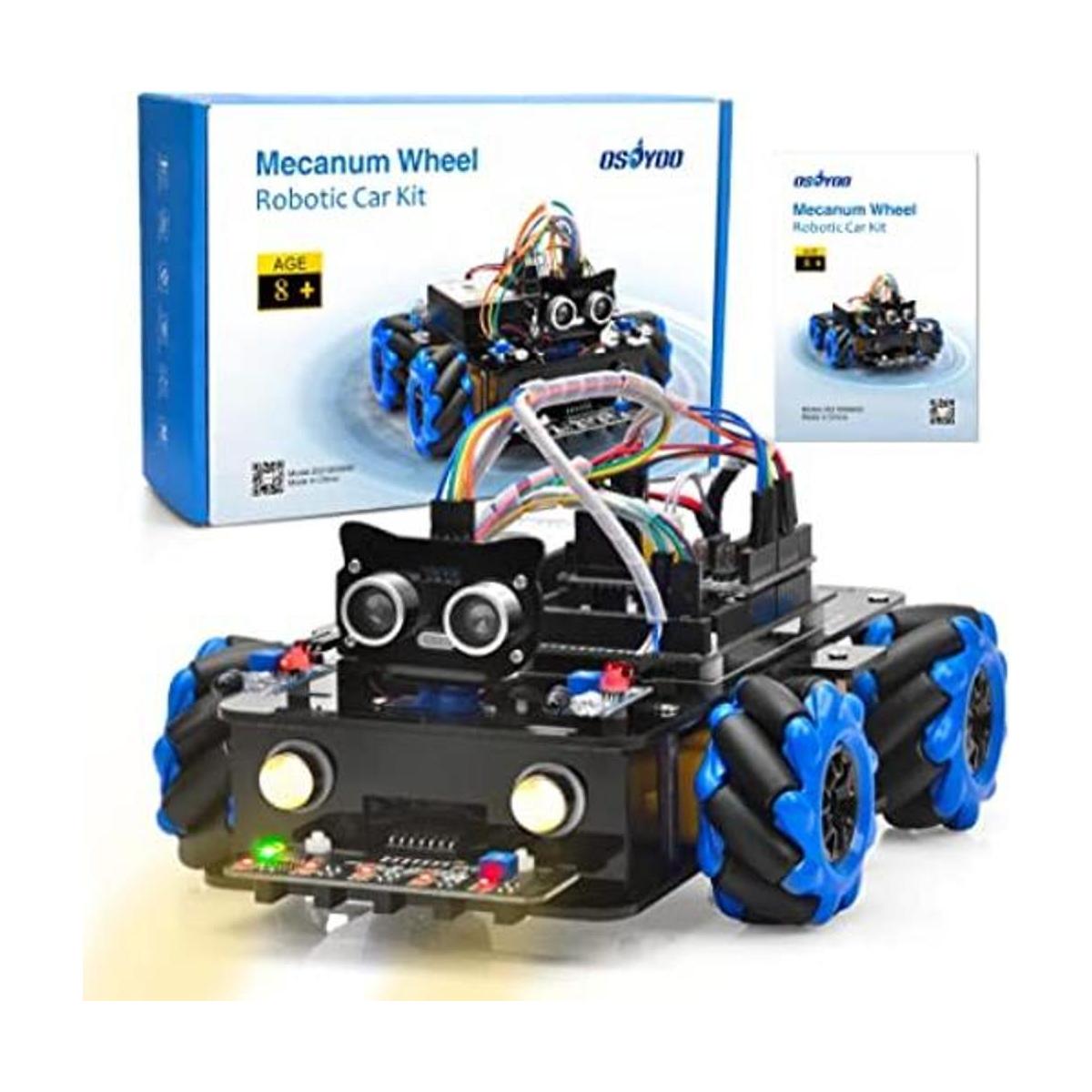OSOYOO Kit de coche robótico omnidireccionales para