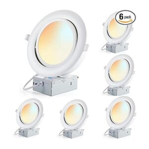 Iluminación LED empotrable de 6 pulgadas con caja de_1